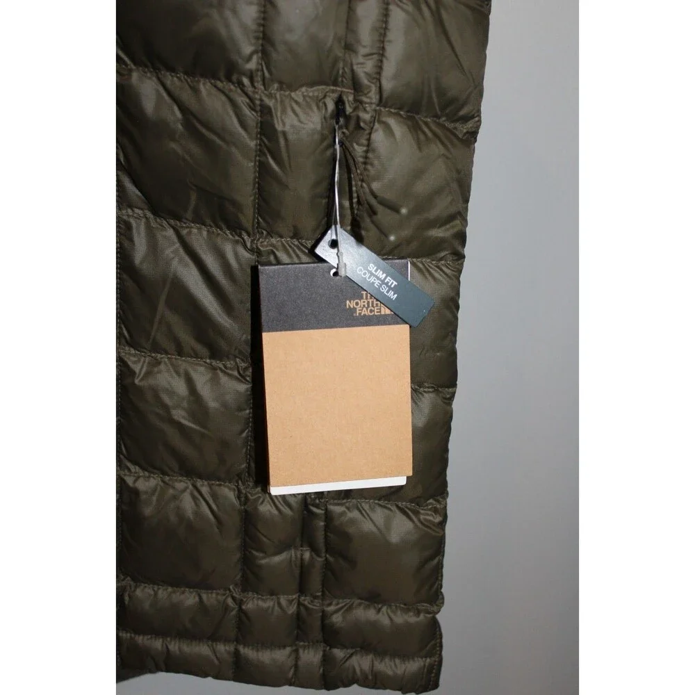 The North Face Men Big Tall New Taupe Green‎ Thermoball Quilted Eco Vest 3XL NWT